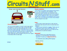 Tablet Screenshot of circuitsnstuff.com